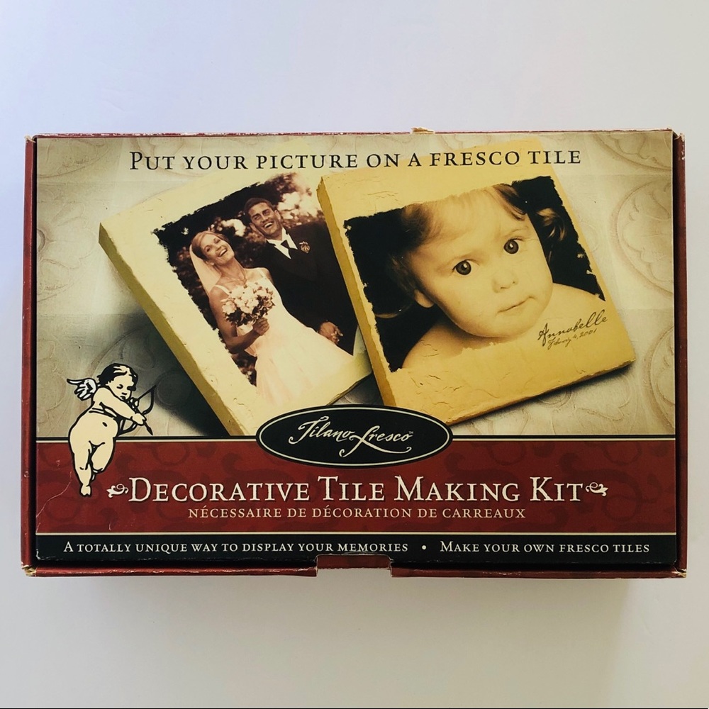 TILANO FRESCO Decorative Tile Making Kit ~ New!